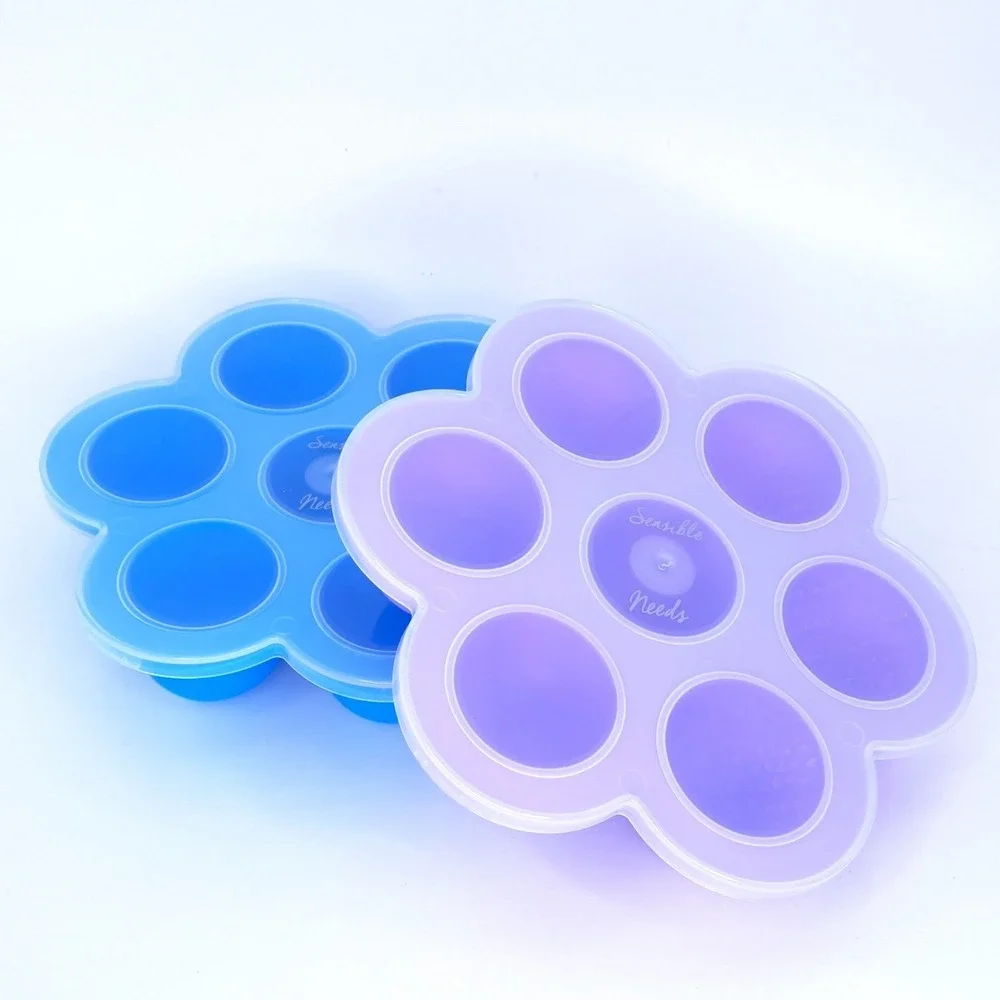 NEW Sensible Needs Silicone Egg‎ Bite Mold 2pc Instant Pot Muffin Prep BPA Free